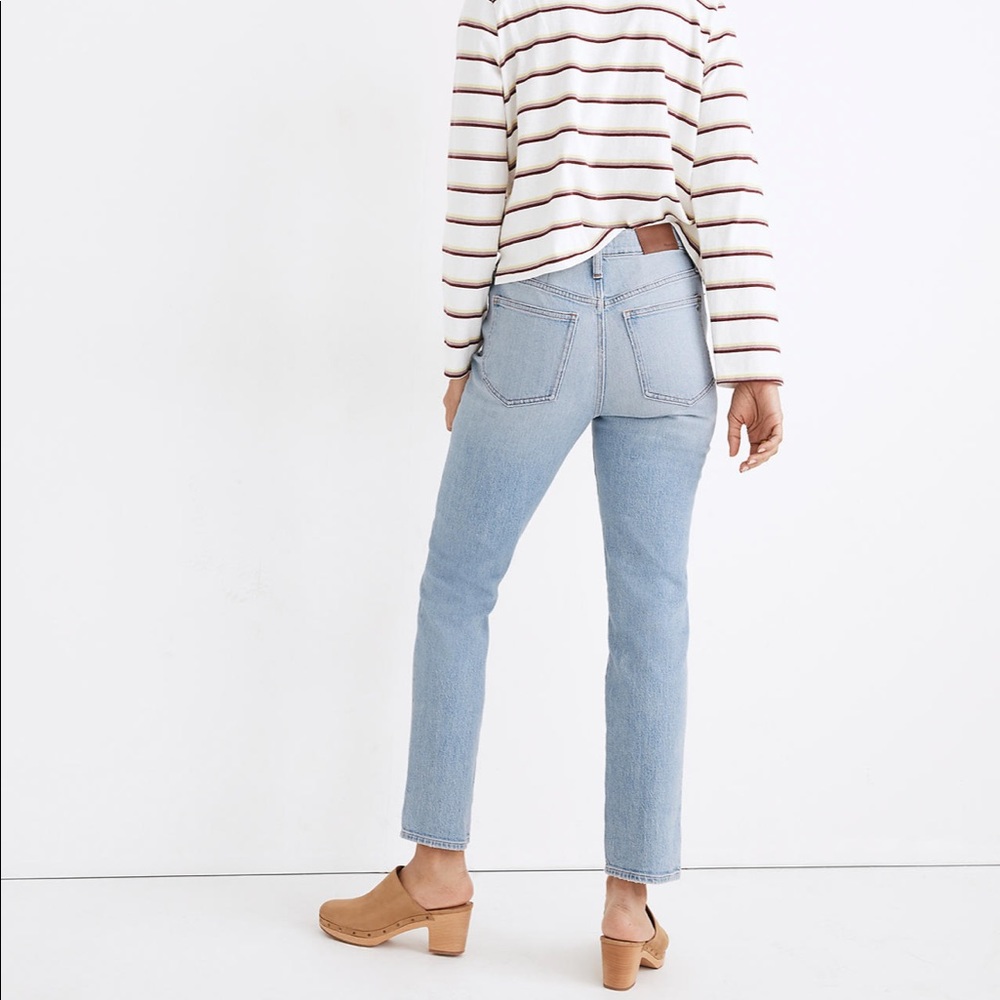Madewell perfect summer jeans, light-wash